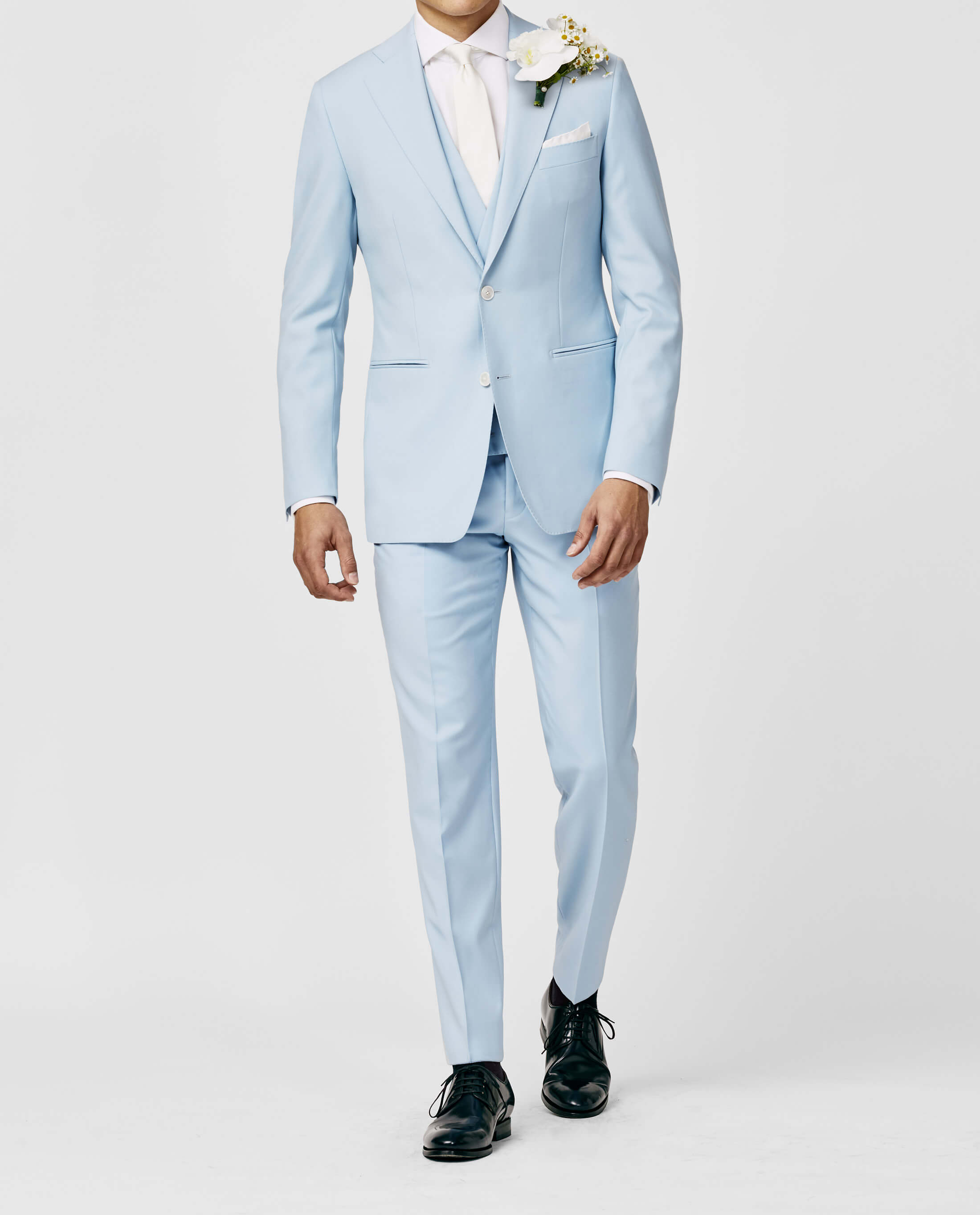 Pastel Blue Salwar Suit - Adizya